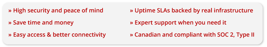 Colocation Benefits