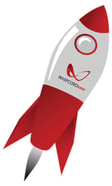 V2-WEdge rocket flying